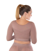 377 - BRA WITH COMPRESSION SLEEVES