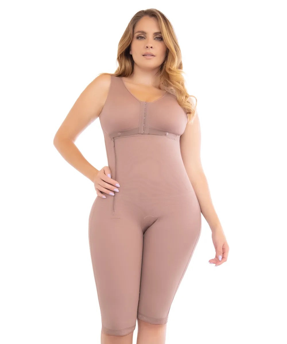 010 - Knee Length Girdle With Bra