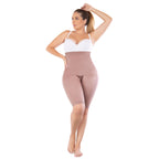 477 - Knee Length Seamless Sculpting Shorts