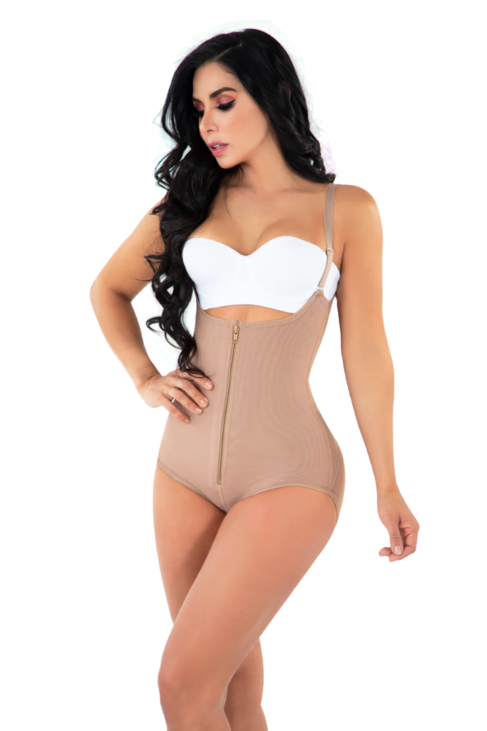 1015 - High Compression Bodysuit With Lifting Panty