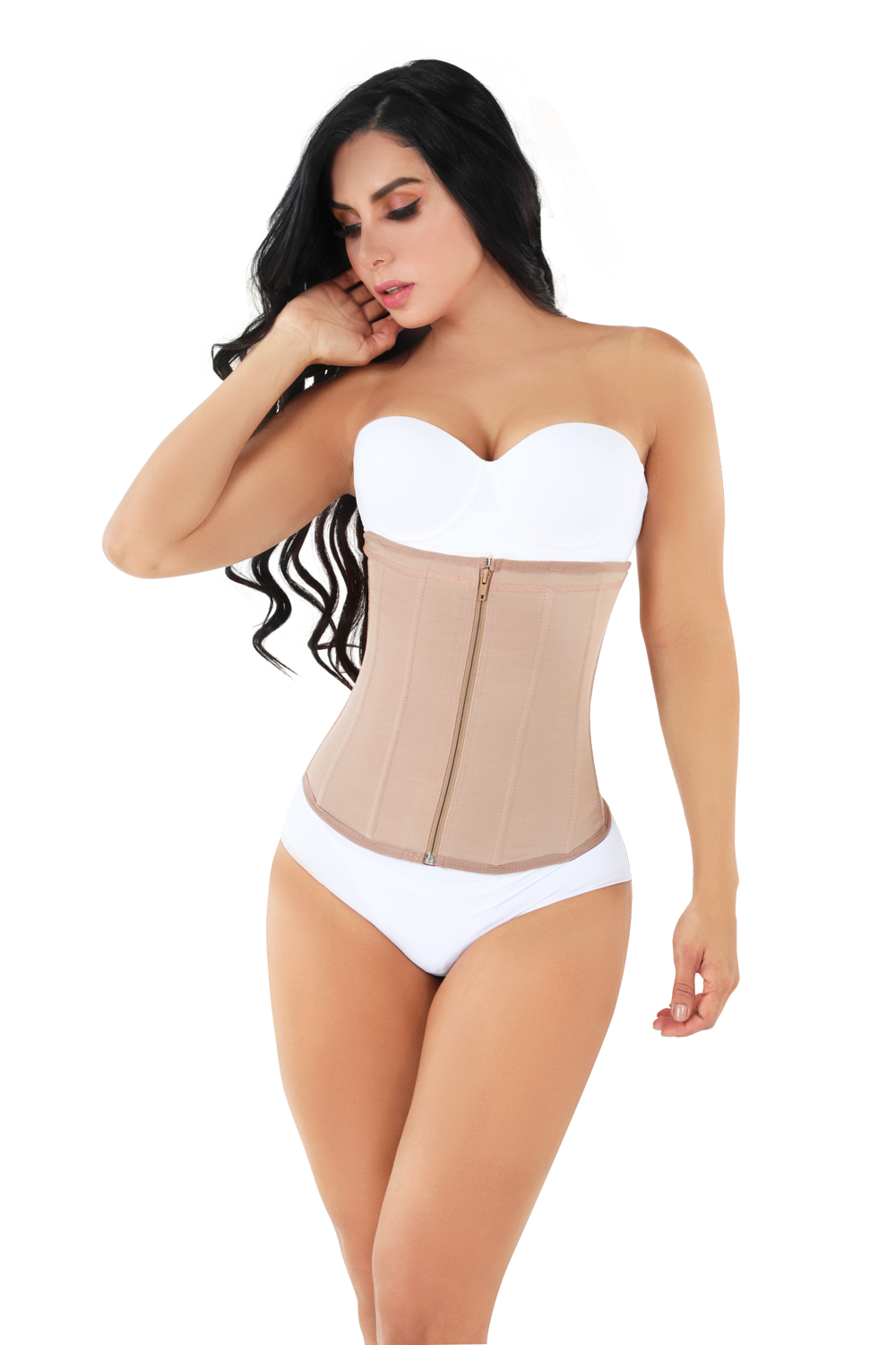 5035 - Powernet Waist Trainer With Zipper