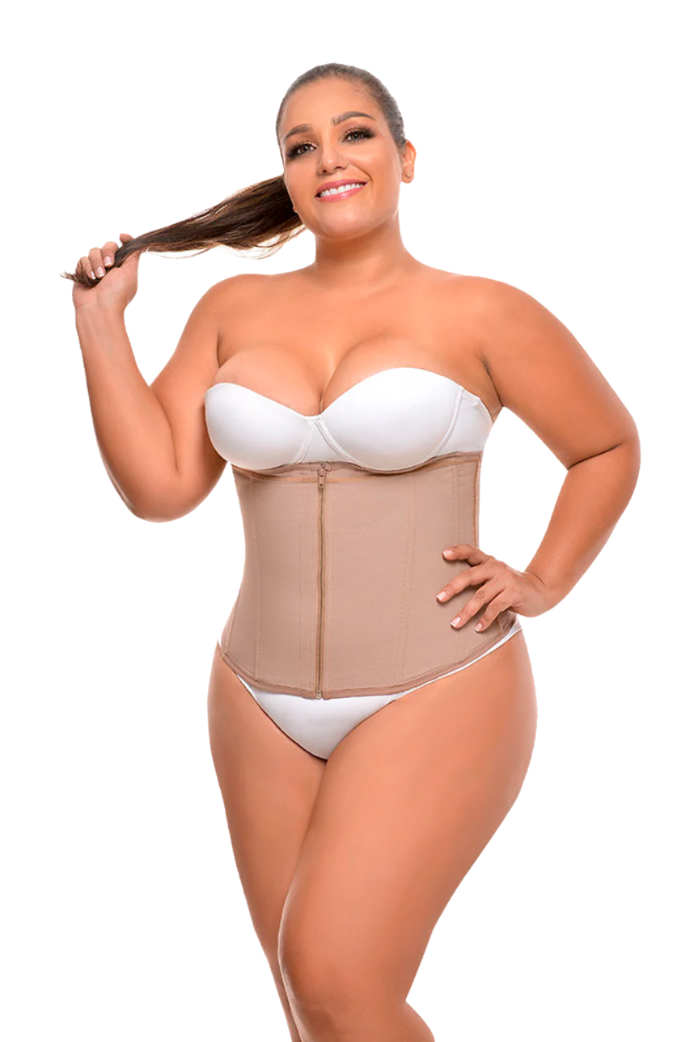 5035 - Powernet Waist Trainer With Zipper