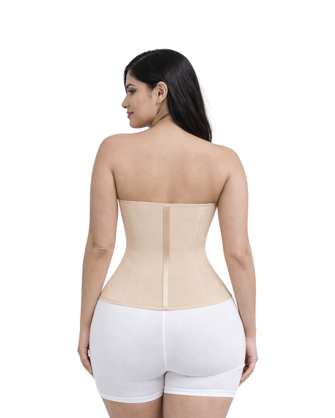 2020 - Dual Compression Waist Trainer, 3 Hook Level & Zipper