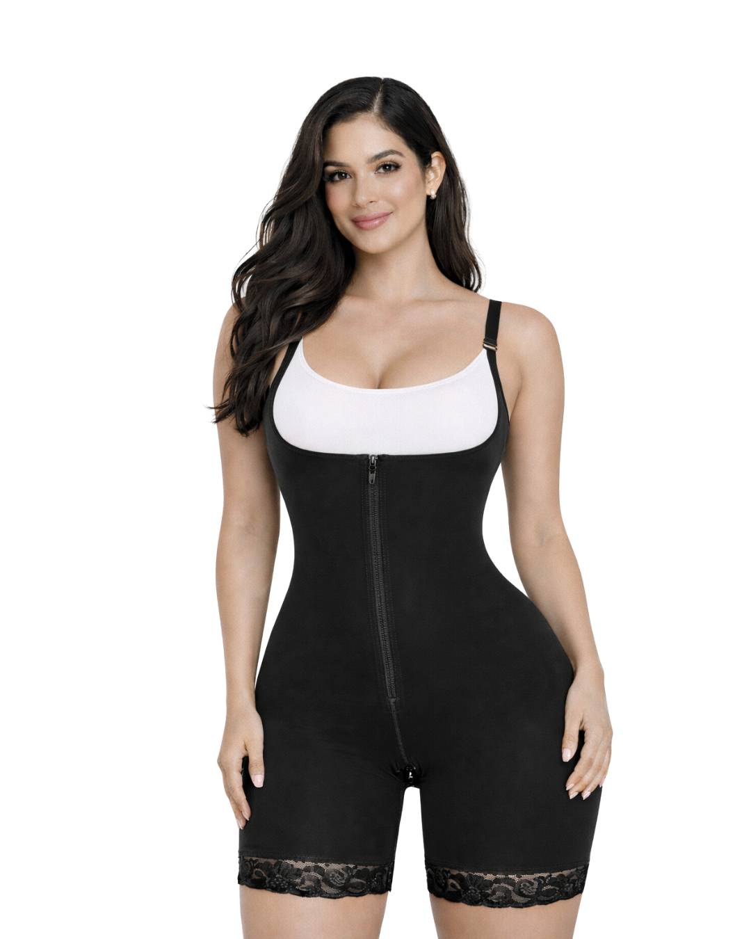 3025 - Strong Compression Mid Thigh Faja, Buttock Enhancement